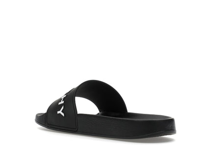 Givenchy Paris Flat Sandals Black White