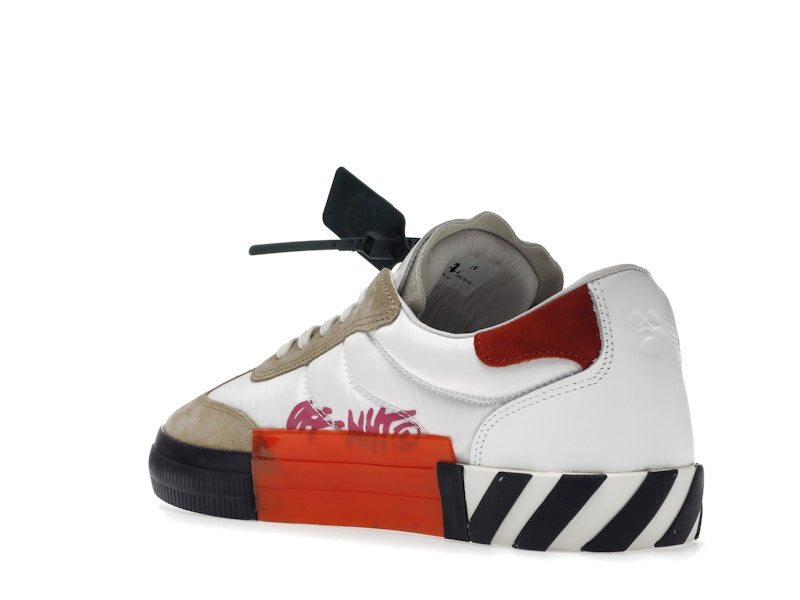 OFF-WHITE New Vulcanized Low White Beige