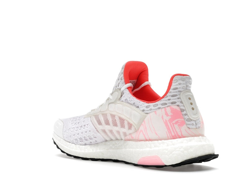 adidas Ultra Boost DNA Climacool Cloud White Beam Pink Solar Red