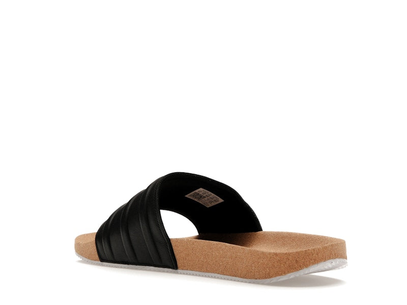adidas Adilette Premium Black Cork