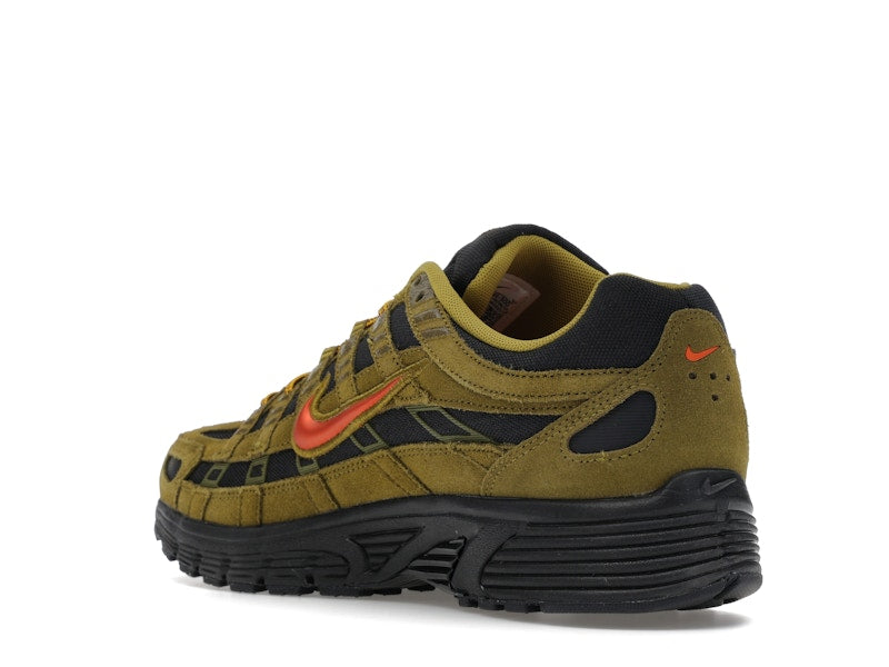 Nike P-6000 Premium Cordura Olive Flak Black Picante Red