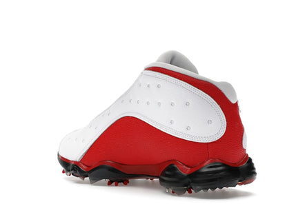 Jordan 13 Retro Golf Cleat White Red
