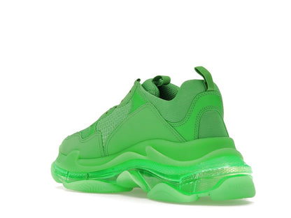 Balenciaga Triple S Clear Sole Bright Green