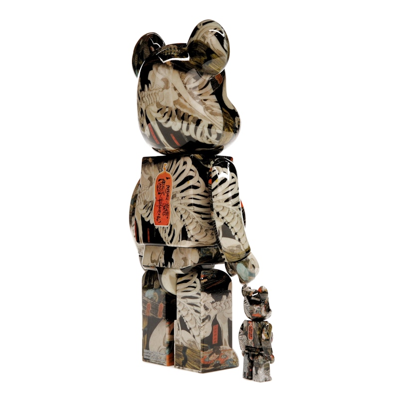 Bearbrick Utagawa Kuniyoshi (The Haunted Old Palace at Soma) 100% & 400% Set