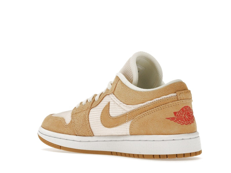 Jordan 1 Low SE Twine Orange Quartz Corduroy (Women's)