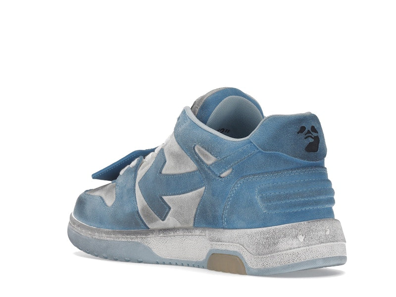 OFF-WHITE OOO Low Out Of Office Suede White Light Blue