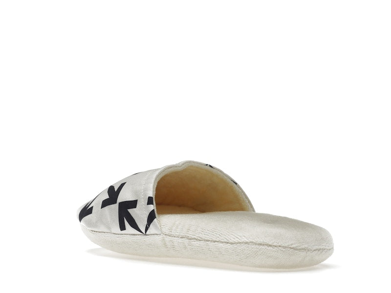 OFF-WHITE Arrow Pattern Slippers White/Black