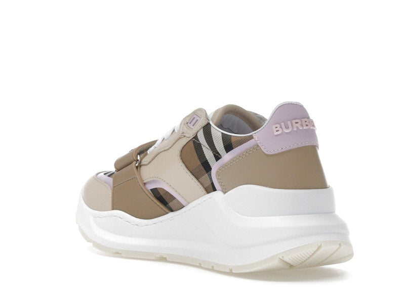 Burberry Ramsey Vintage Check Sneaker Beige Taupe Brown (Women's)