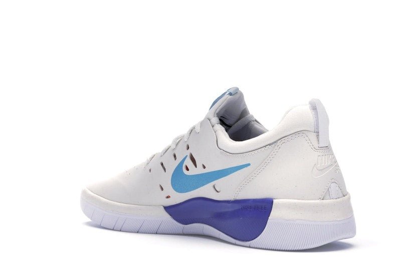 Nike SB Nyjah Summit White Light Blue Fury