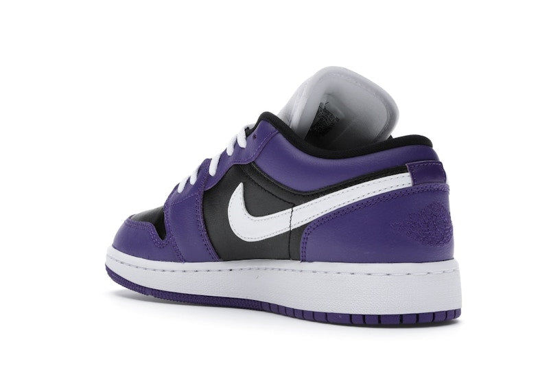 Jordan 1 Low Court Purple Black (GS)