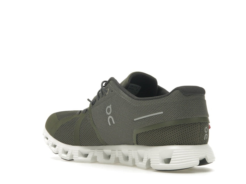 On Running Cloud 5 Olive Green White