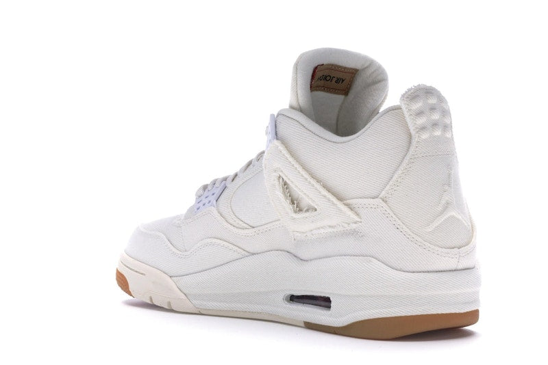 Jordan 4 Retro Levi's White (Blank Tag)