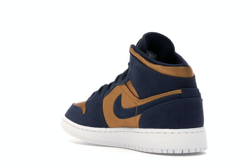 Jordan 1 Mid Obsidian Desert Ochre (GS)