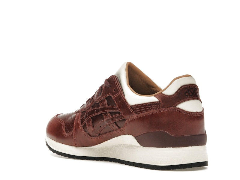 ASICS Gel-Lyte III Packer Shoes x J. Crew Oxblood Leather