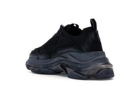 Balenciaga Triple S Clear Sole Black