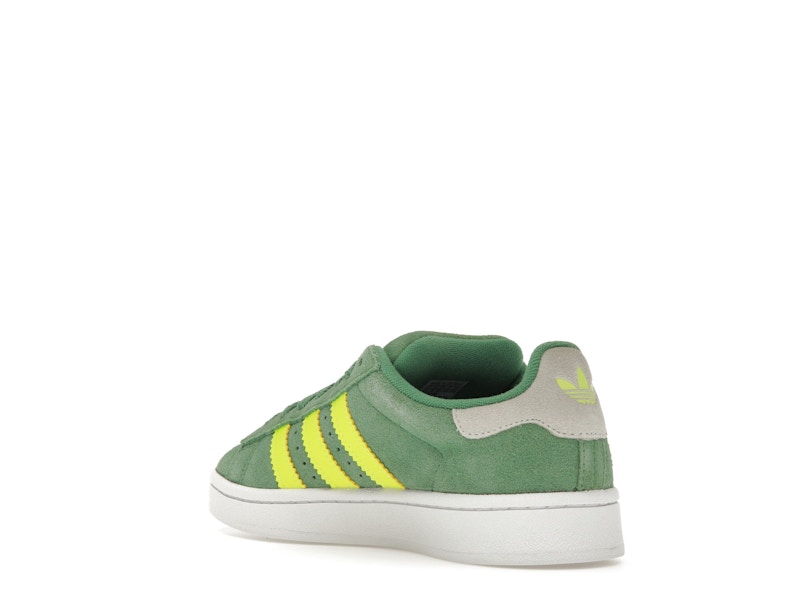 adidas Campus 00s Preloved Green Solar Yellow (Kids)