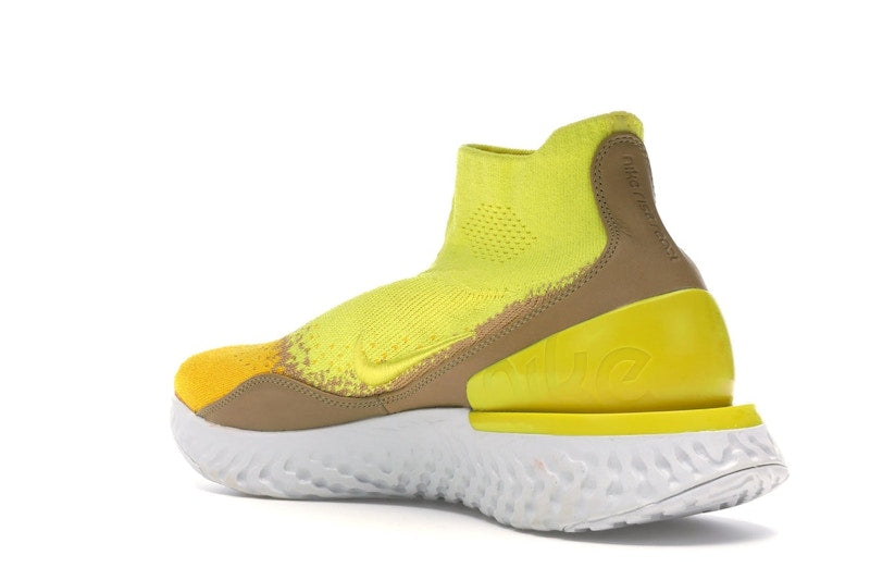 Nike Rise React Flyknit Sonic Yellow