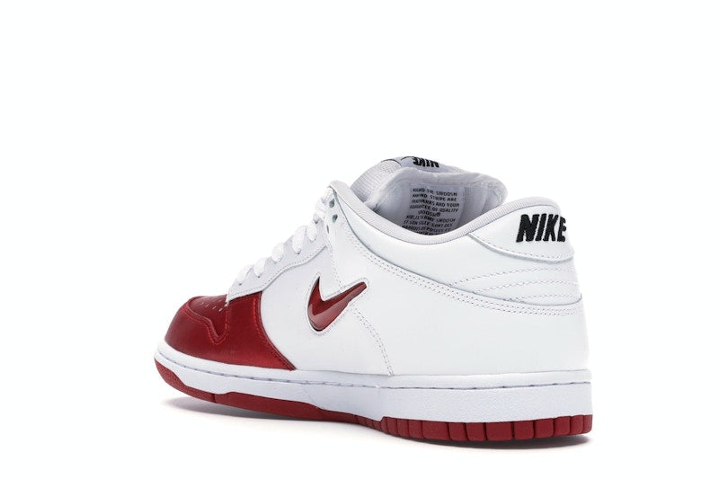Nike SB Dunk Low Supreme Jewel Swoosh Red