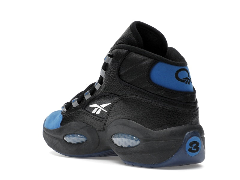 Reebok Question Mid Black and Blue