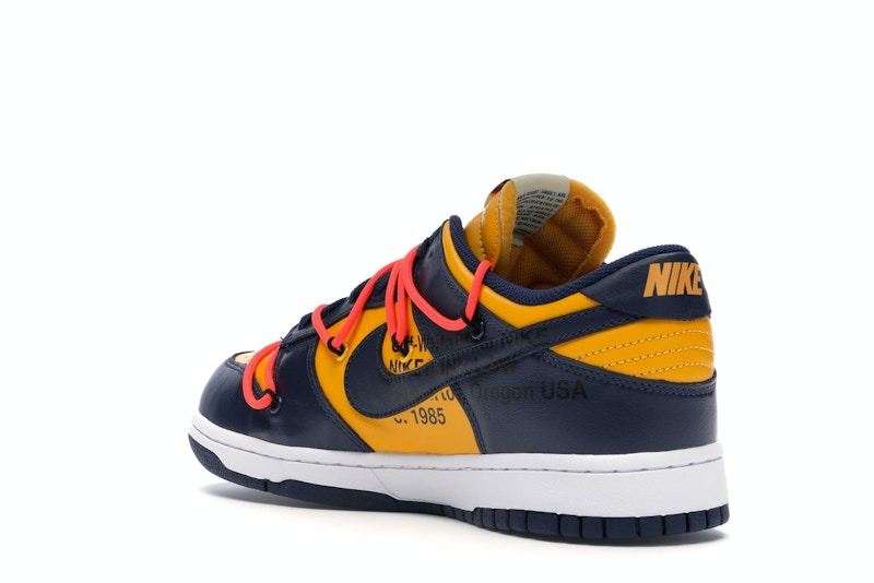 Nike Dunk Low Off-White University Gold