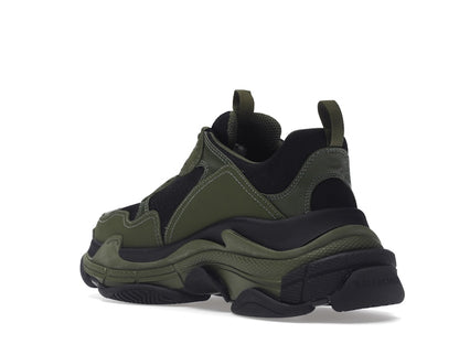 Balenciaga Triple S Dark Green Black