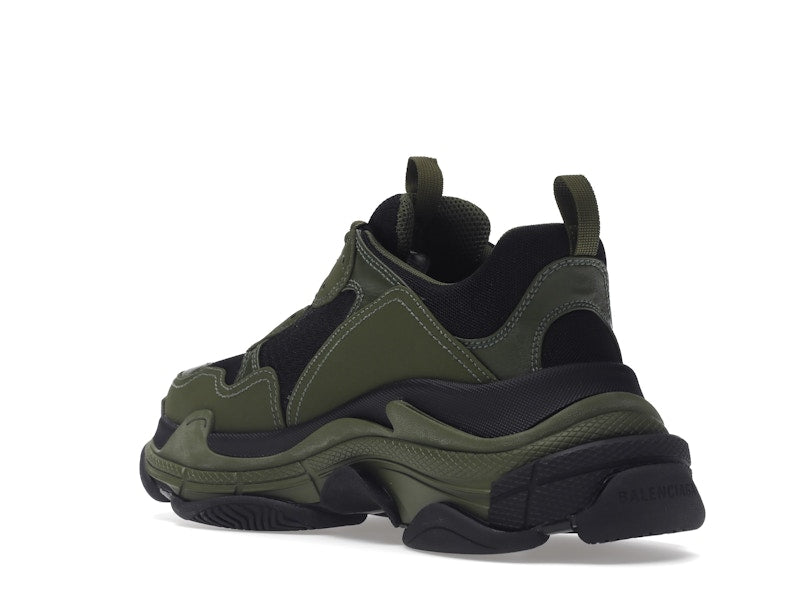 Balenciaga Triple S Dark Green Black