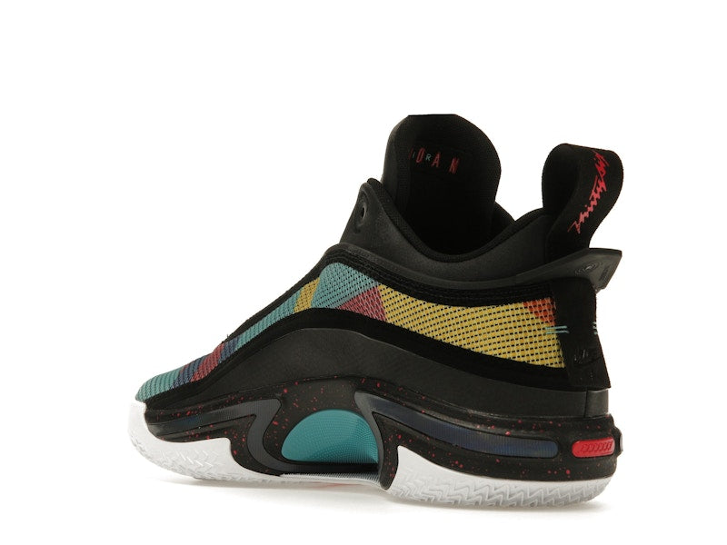 Jordan 36 Low Black Multi-Color