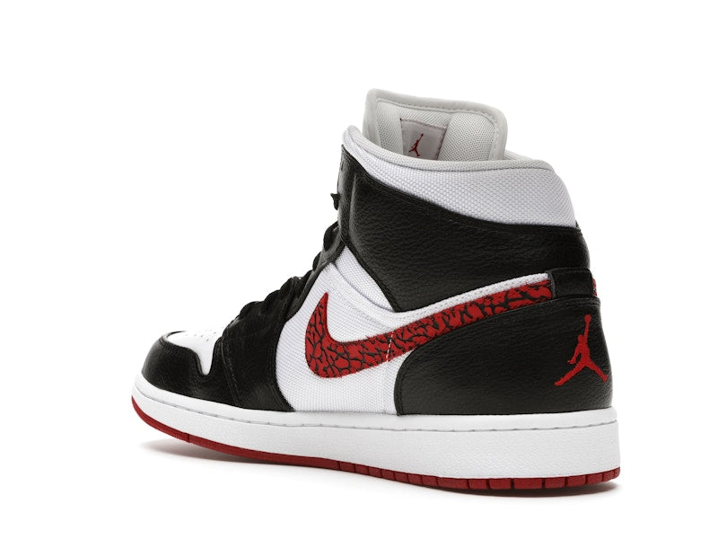 Jordan 1 Phat White Red Black (Elephant Print)