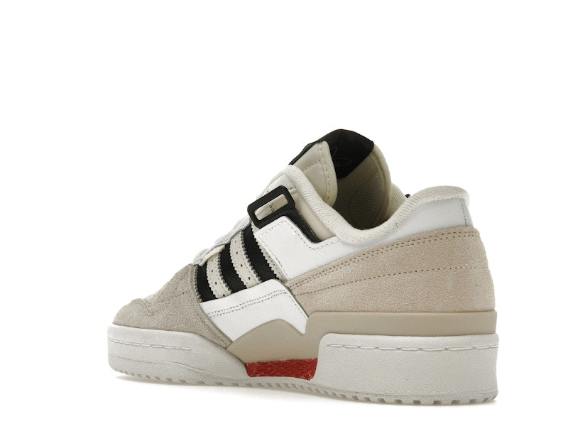 adidas Forum Exhibit Low White Vivid Red