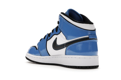 Jordan 1 Mid Signal Blue (GS)