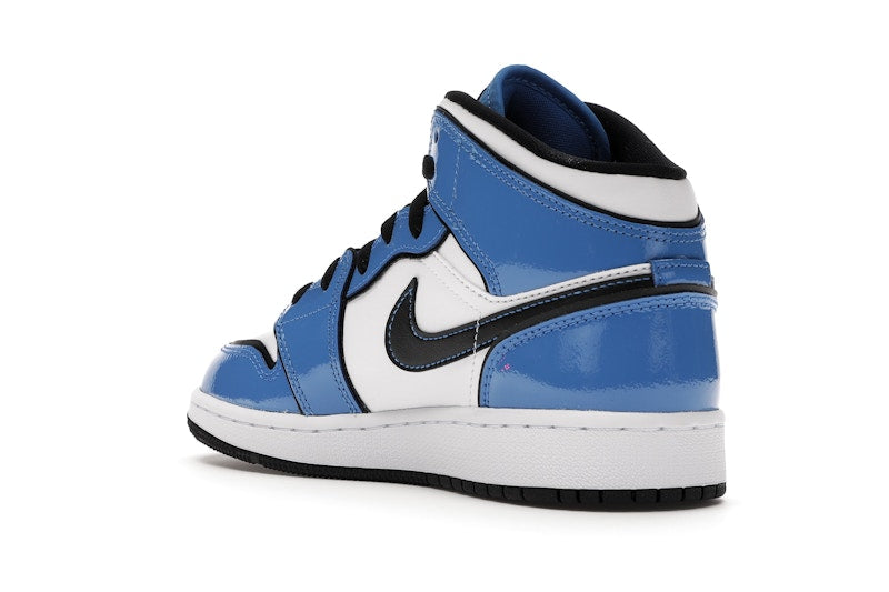 Jordan 1 Mid Signal Blue (GS)