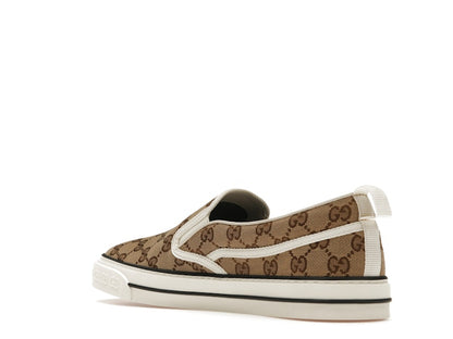 Gucci Tennis 1977 Slip On Beige Ebony