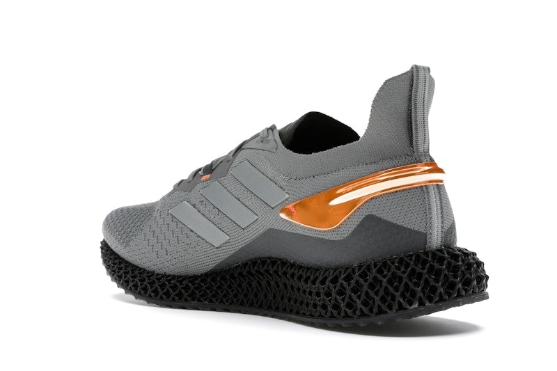 adidas X9000 4D Grey Three Signal Orange