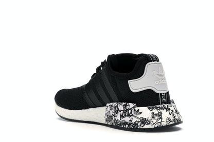 adidas NMD R1 Black Graffiti