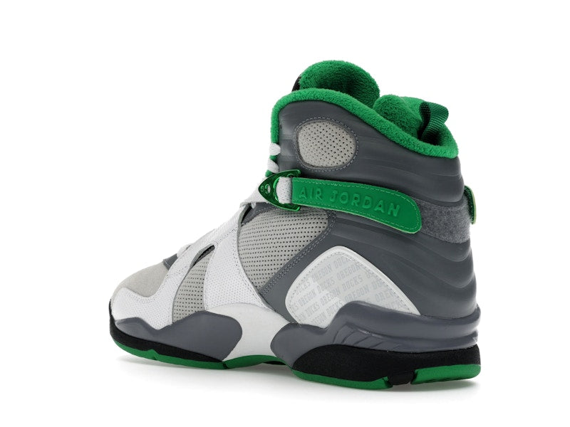 Jordan 8 Retro University of Oregon PE Pure Platinum