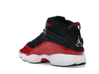 Jordan 6 Rings Black Gym Red White
