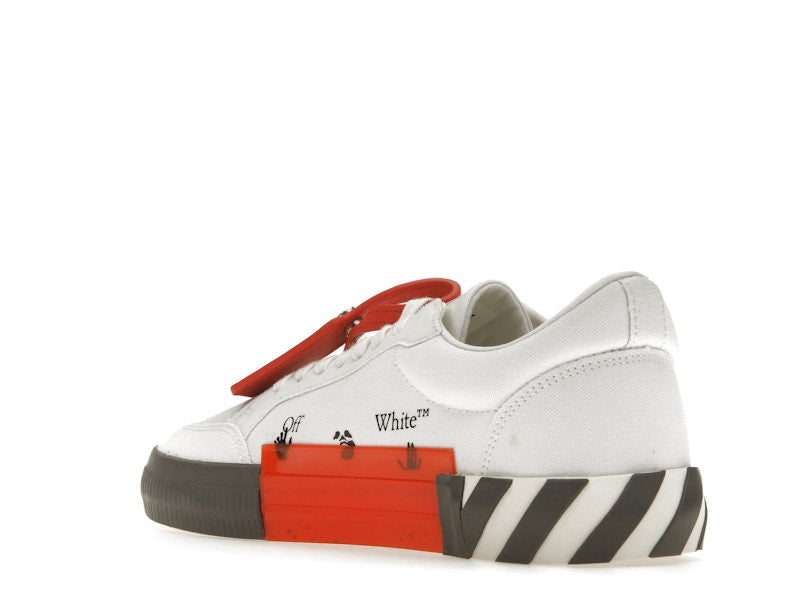 OFF-WHITE Vulcanized Low White Khaki Canvas
