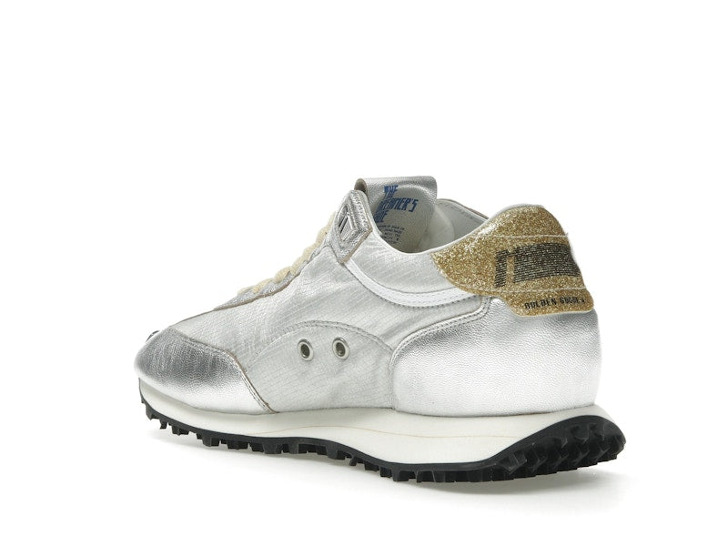 Golden Goose Marathon Silver Gold Star (Women's)