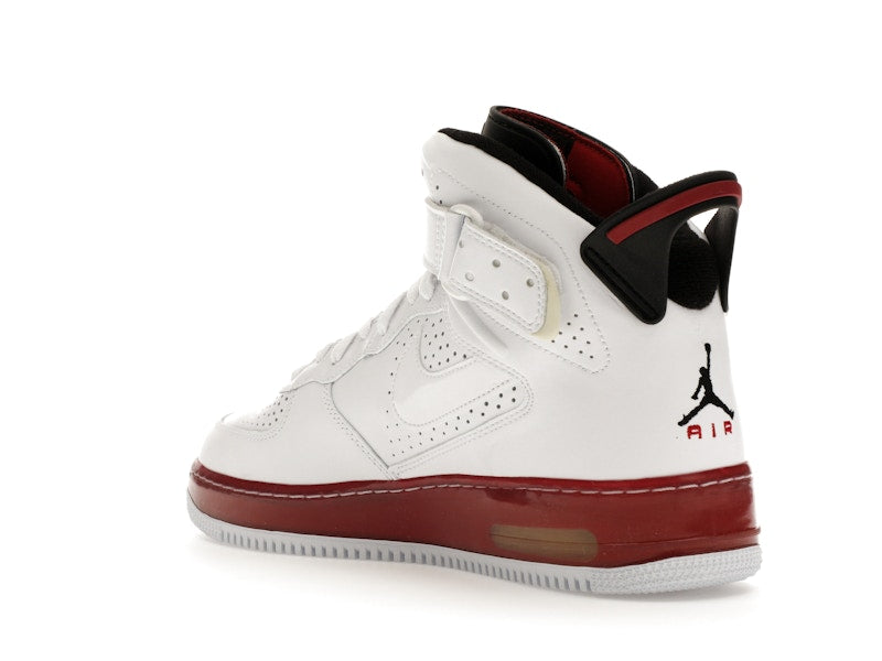 Jordan Fusion 6 Varsity White Red