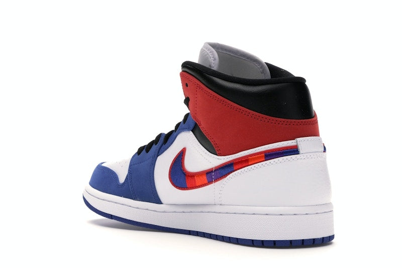 Jordan 1 Mid Multi-Color Swoosh