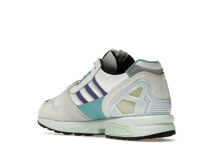 adidas ZX 8000 White Purple Aqua