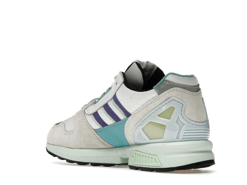 adidas ZX 8000 White Purple Aqua