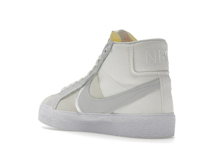 Nike SB Blazer Mid Warning Label Summit White