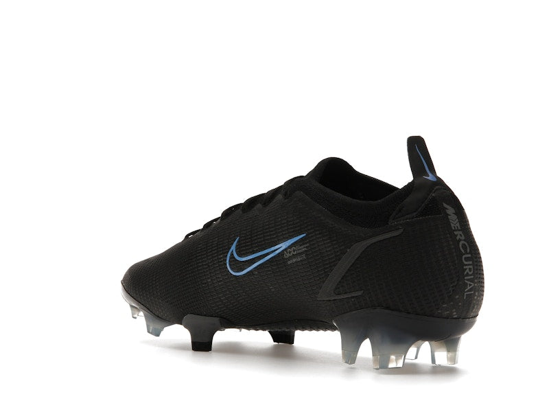 Nike Vapor 14 Elite FG Flyknit Black Iron Grey Blue