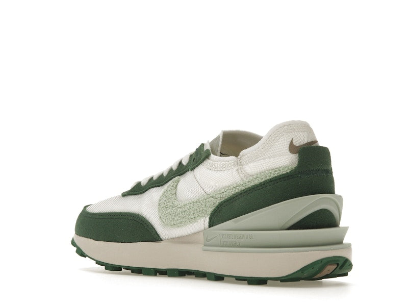 Nike Waffle One Summit White Moon Fossil Gorge Green Honeydew (Women's)