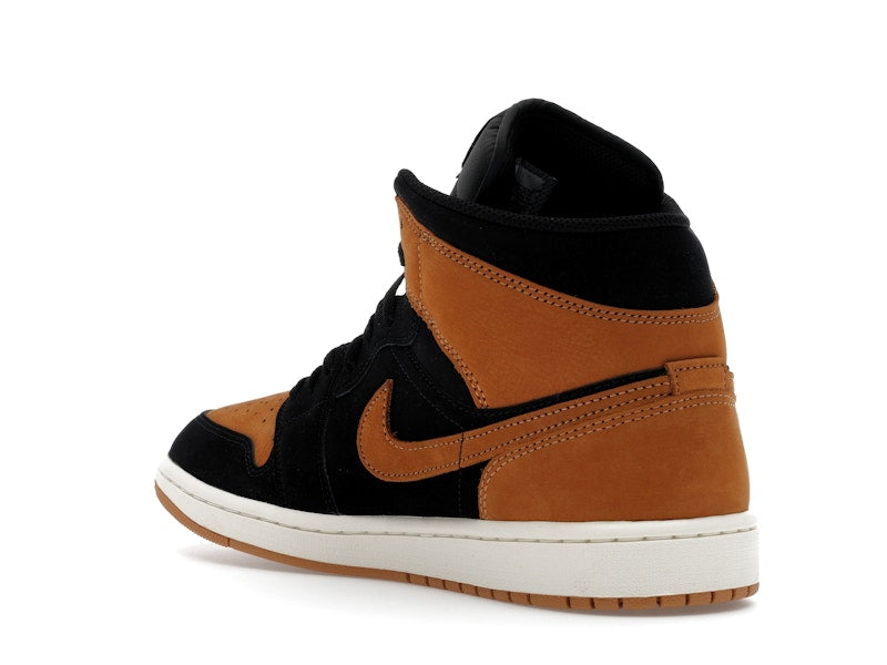 Jordan 1 Mid SE Black Flax