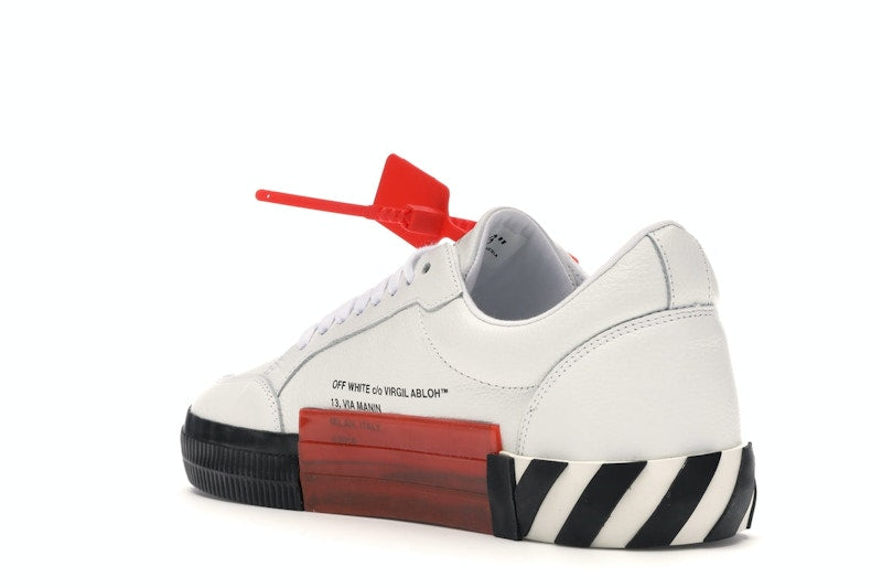 OFF-WHITE Vulc Low White Leather FW19