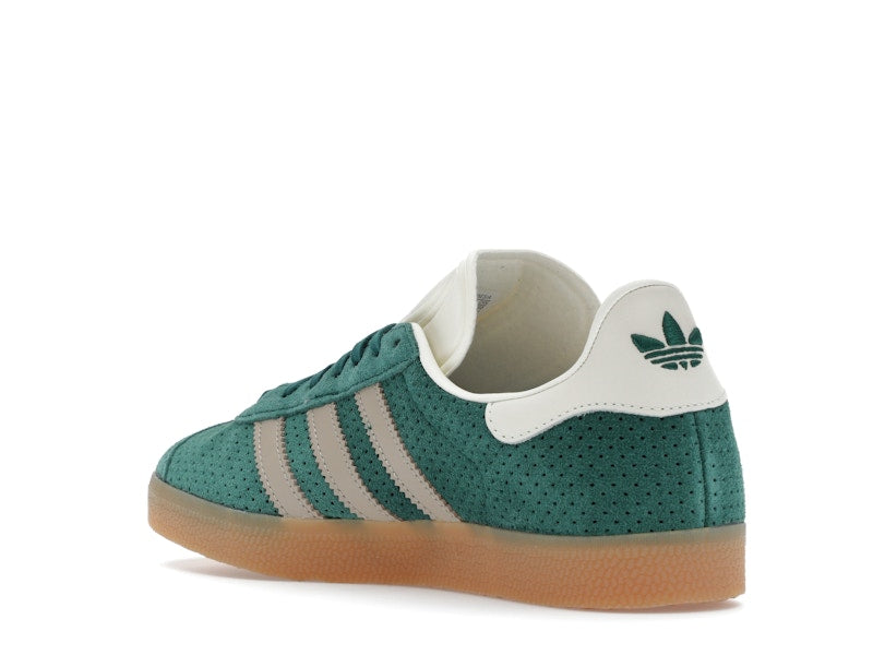 adidas Gazelle Collegiate Green Wonder Beige Gold Metallic
