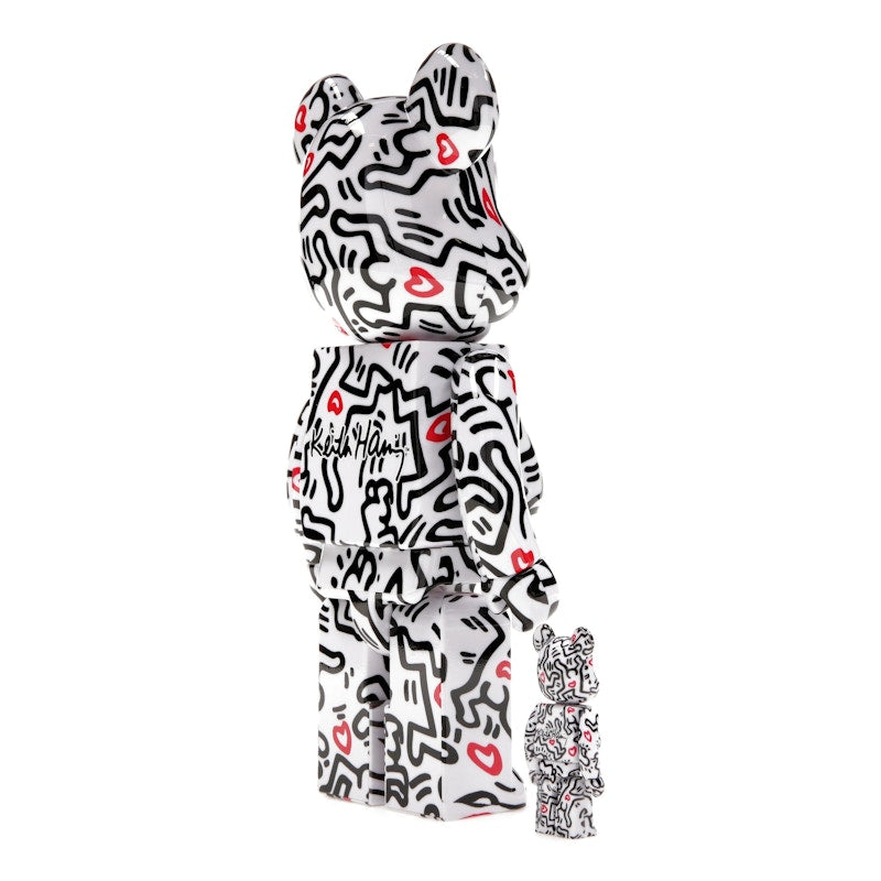 Bearbrick Keith Haring #8 100% & 400% Set
