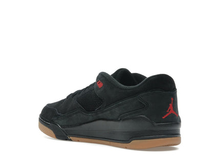 Jordan Flight Court Black Red